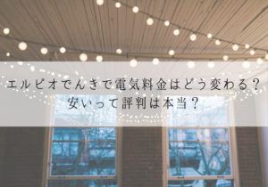 楽天でんきで電気料金は本当に安くなる？安いと評判の電力会社と比較してみました
